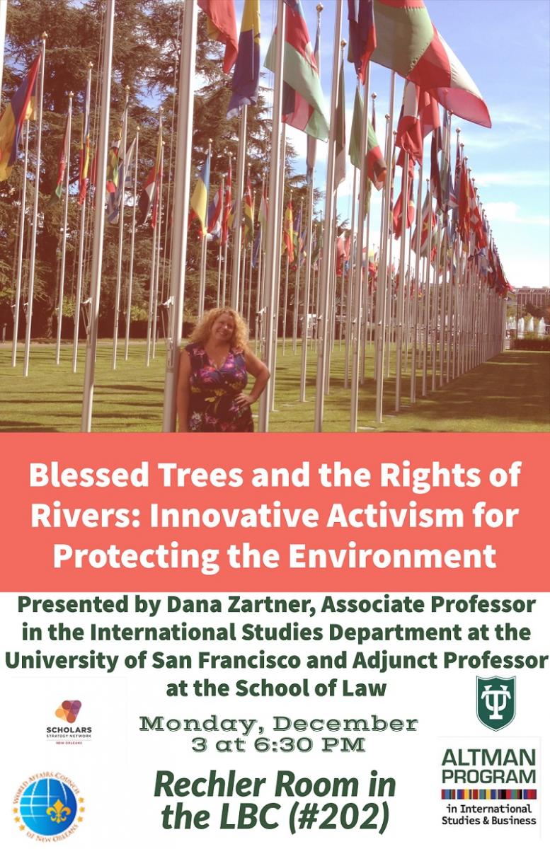 Poster for Blessed Trees and the Rights of Rivers