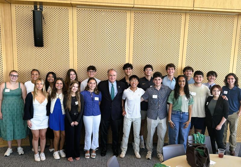 Cohort 2029 with President Fitts