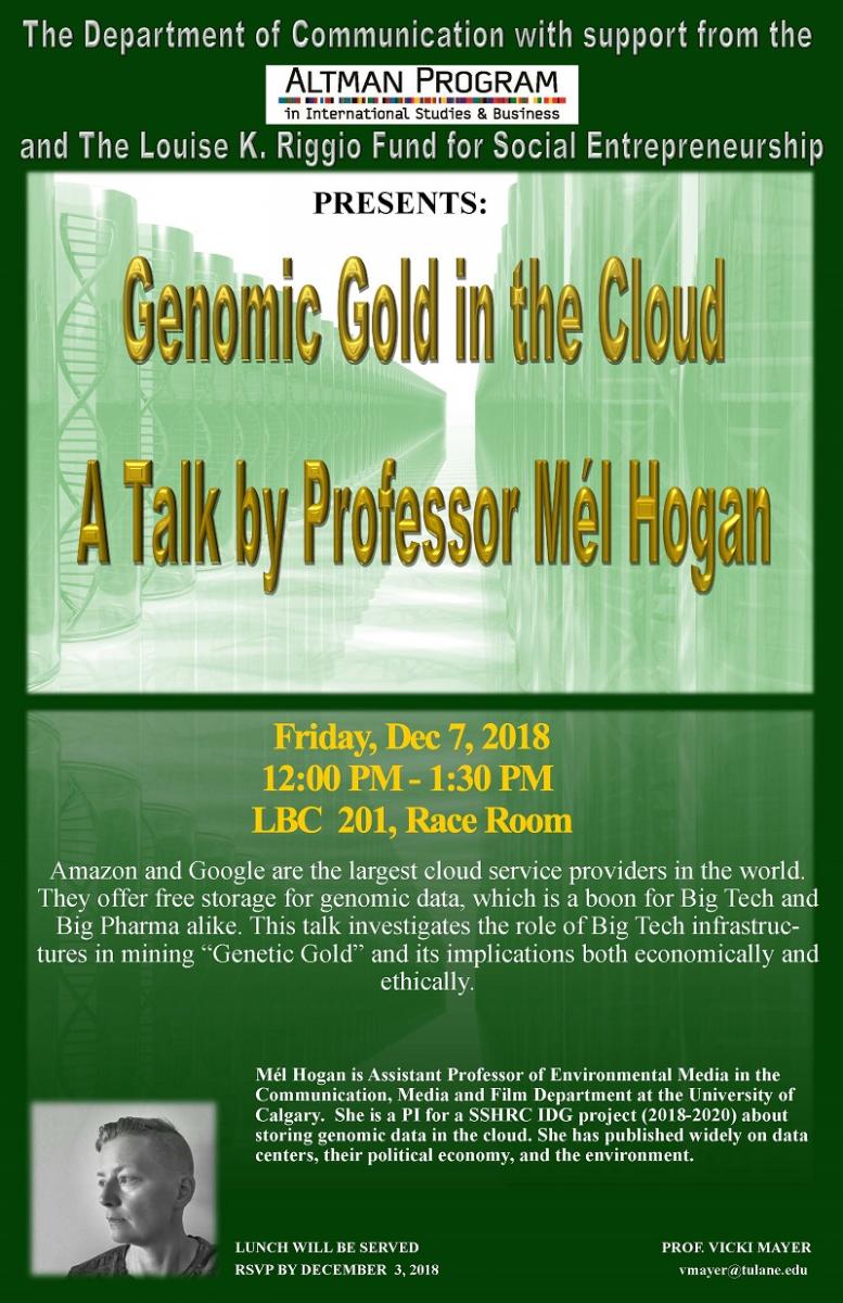 Poster for Genomic Gold in the Cloud